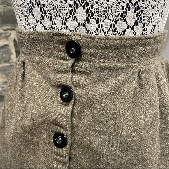 Vintage Dark Academia Midi Skirt - Picture 5 of 5